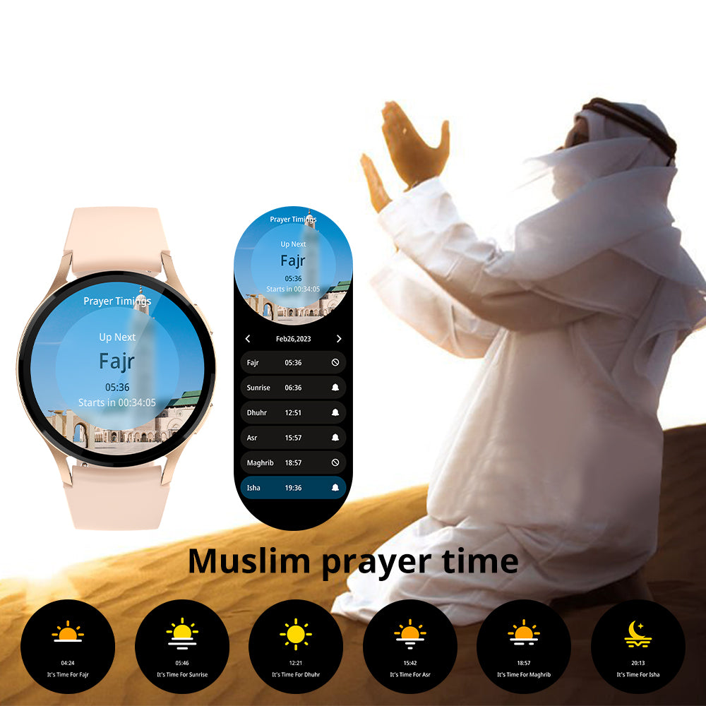 ساعة كولمي i28 ألترا الذكية الأفضل للمسلمين مع مؤقت للصلاة