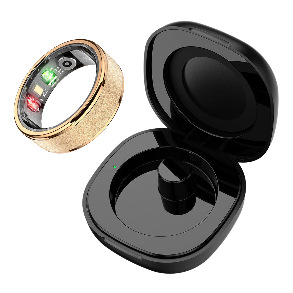 COLMi R10 Smart Ring Gold - Heart Rate, Blood Oxygen Monitoring & Waterproof Design