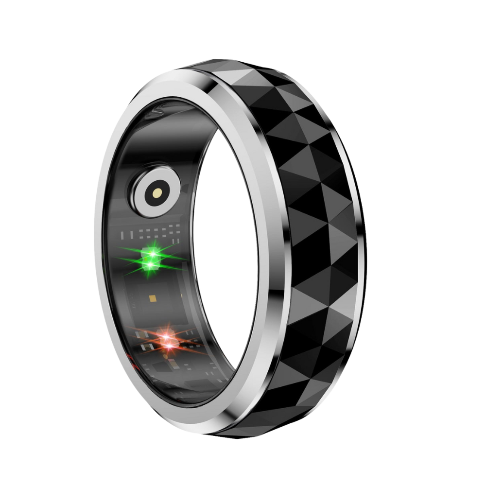 COLMi R11 Smart Ring - Heart Rate, Blood Oxygen Monitoring & Waterproof Design Left