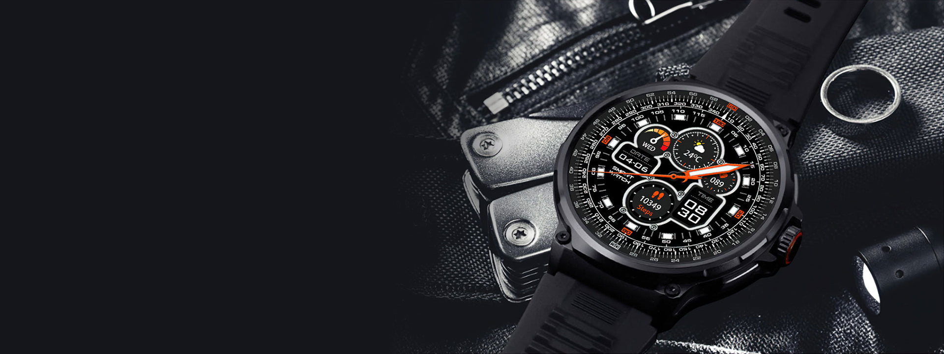 ساعة ذكية بشاشة كبيرة colmi v69 للجنسين