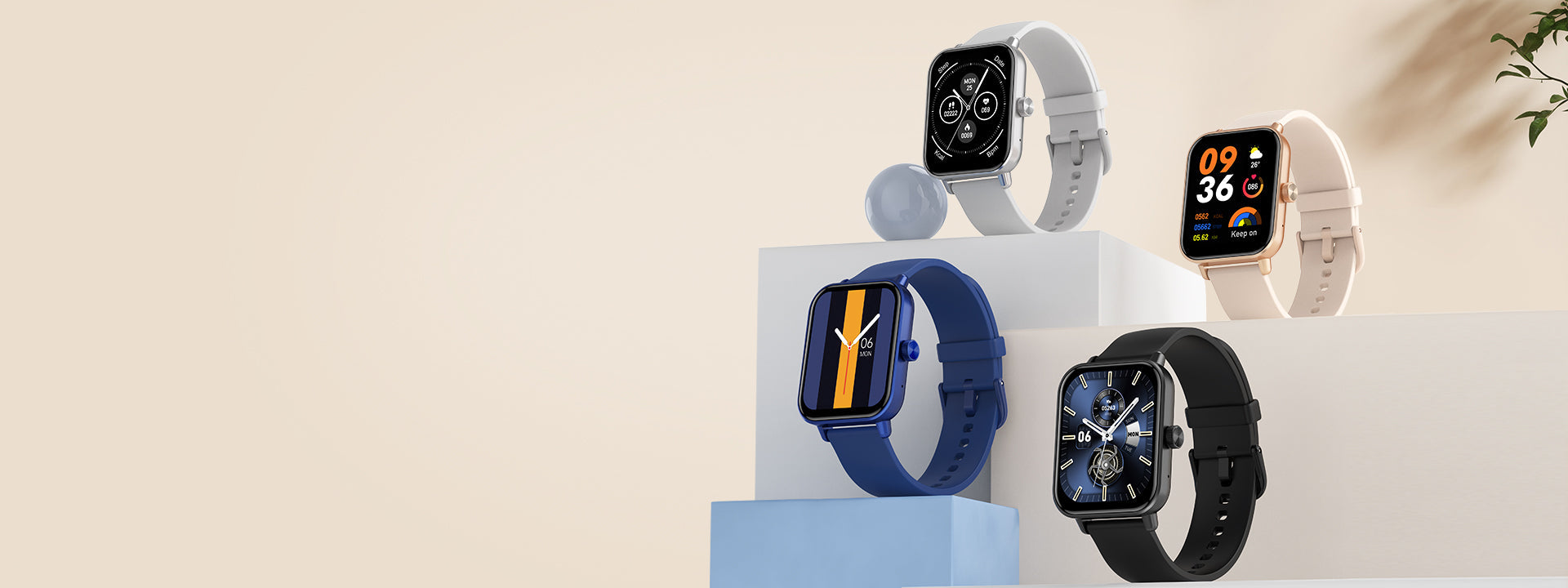 ساعة كولمي الذكية P81 متوفرة بألوان متعددة