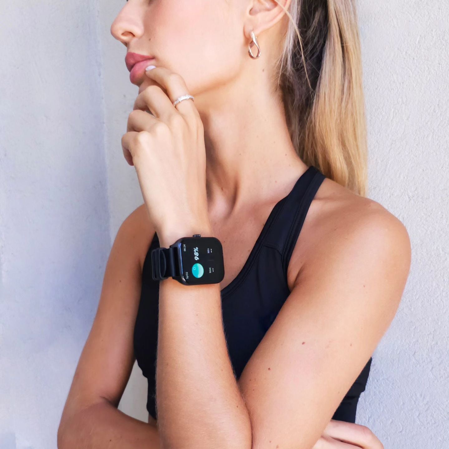 Colmi smart watch home page image