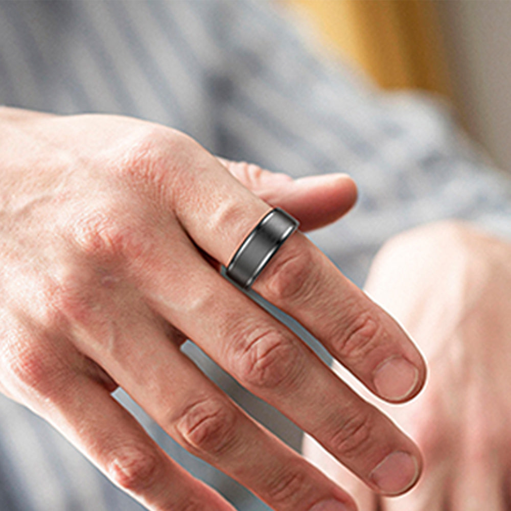 Smartring for men to track their health states colmi r03 smart ring