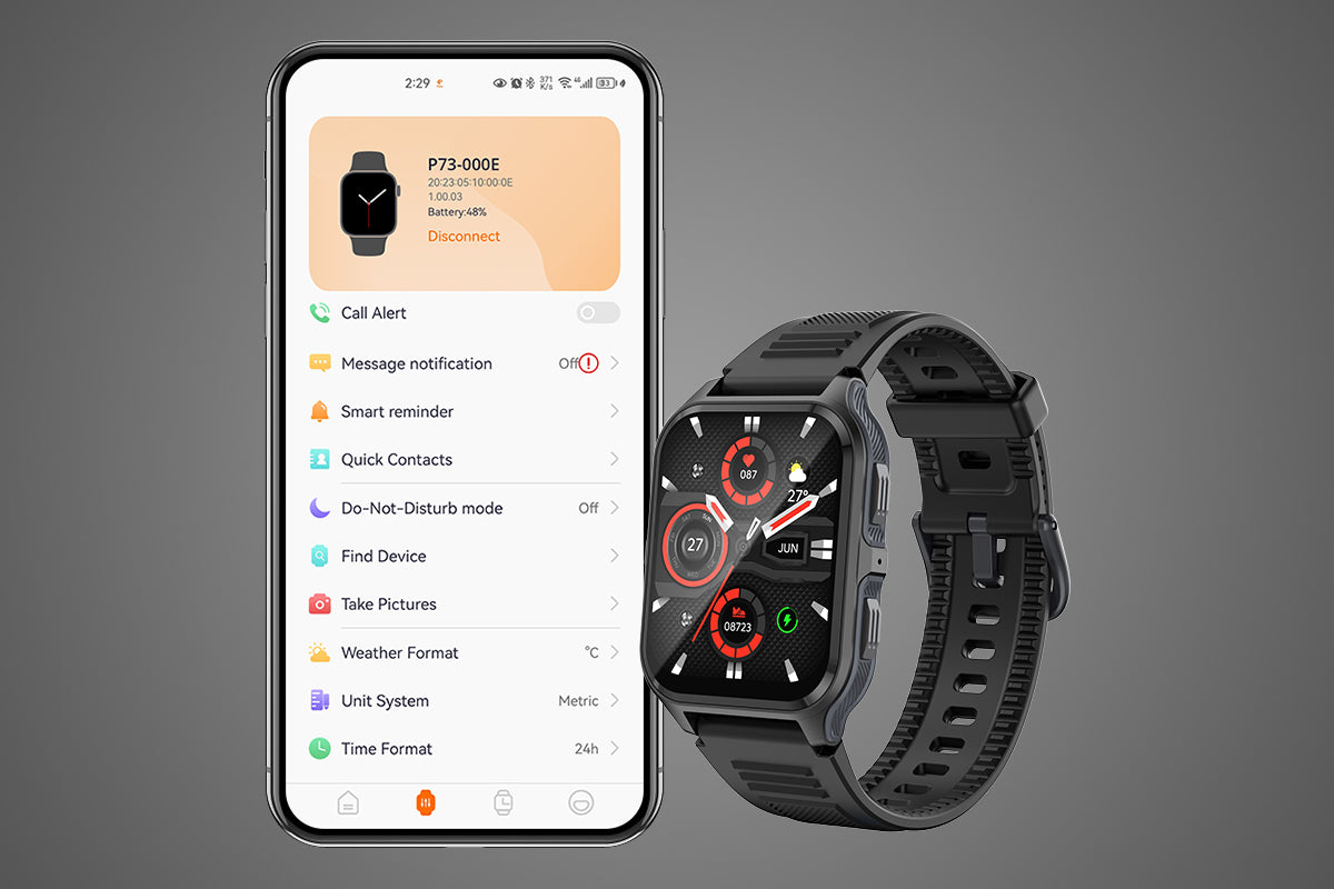 colmi p73 smart watch app