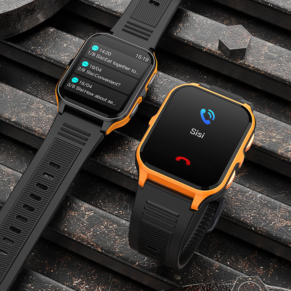 bluetooth calling rugged smartwatch colmi p73 smart watch