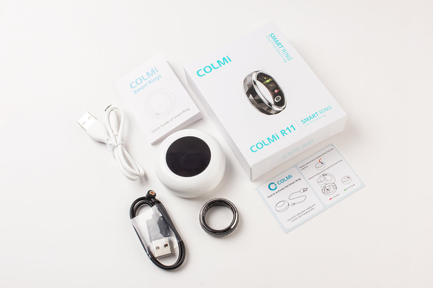 Colmi R11 Smart Ring In the box