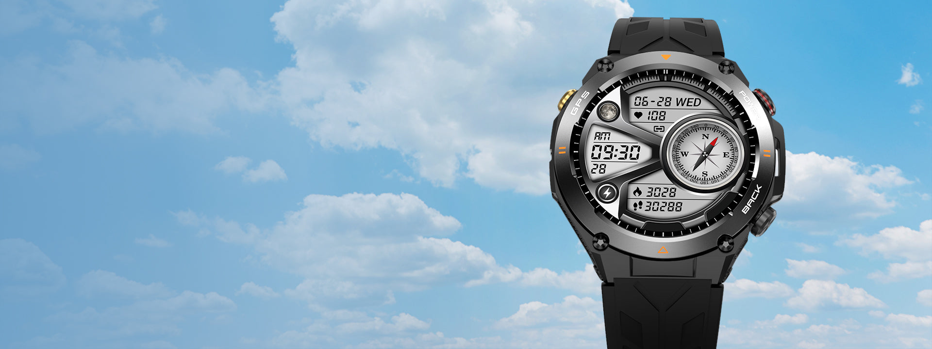 colmi v75 sports smartwatch with amoled screen and gps